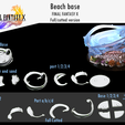 Beach-base.png Diorama Final fantasy X - Tidus + Yuna + Yuna ffx-2 + Yuna sexy version +  Extra Glyph base