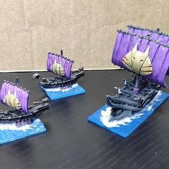 EoD_ships.jpg Bases para el juego naval de fantasía Armada de Mantic