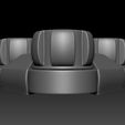 05.jpg 3D PRINTABLE FERAL PREDATOR TRI LASER FOR HELMET MASK - PREY MOVIE