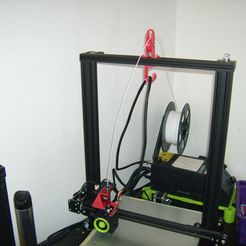 DSCI4668.JPG Бесплатный STL файл guide pulley + holding hook for 3D printer・Объект для скачивания и 3D печати