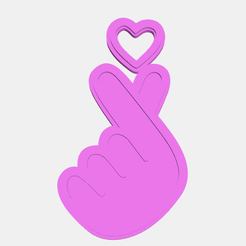 bts mano corazon Keychain.png KPOP LOVE hand Keychain BTS llavero