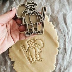 OLENTZERO.jpg Pack of cookie cutters. OLENTZERO AND MARI DOMINGI