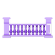 3D Balustrade.obj Balaustrada 3D