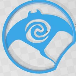 manta.jpg Archivo STL gratis Moana Manta Oreja Disney・Plan imprimible en 3D para descargar
