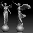 FINAL-2.jpg Winged Victory on Sphere – 3D Sculpture Model
