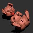Apple_3.jpg STL file Sexy Piggy Bank・Design to download and 3D print