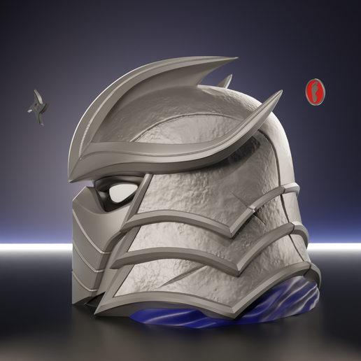 4.png MTG TNMT DECK BOX COMPATIBLE WITH COMMANDER DECKS: Shredder Helmet #113