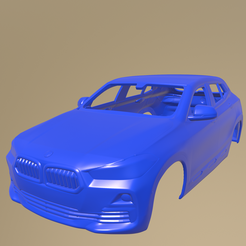 a26_013.png Fichier STL Bmw X2 2019 CARROSSERIE IMPRIMABLE・Design pour imprimante 3D à télécharger