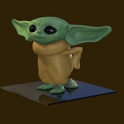 IMG_0153.png Fichier STL Grogu Pooping・Modèle pour impression 3D à télécharger