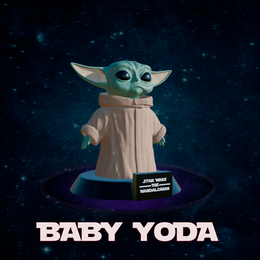 Grogoo (Baby Yoda) Star Wars Mandalorian.