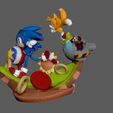 44.jpg SONIC THE HEDGEHOG TAILS STATUE FOR 3D PRINT