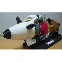 00-Prop-Assy01.jpg Fichier STL Hélice, Turboprop, Nouvelle version・Plan imprimable en 3D à télécharger
