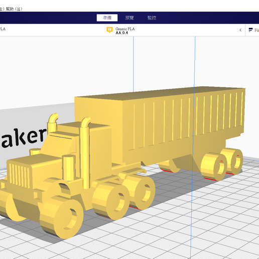 American truck 3D model
