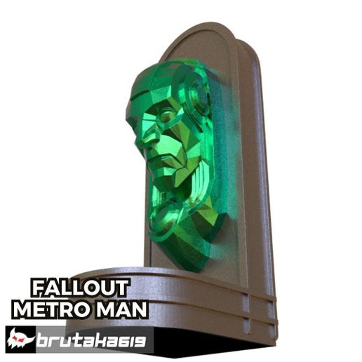 🎨 The Fallout art deco sculpture 