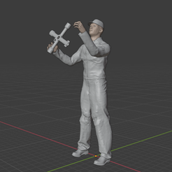 Mecanico3.png Archivo STL Mecanico 3 con llave de cruz・Diseño de impresión en 3D para descargar