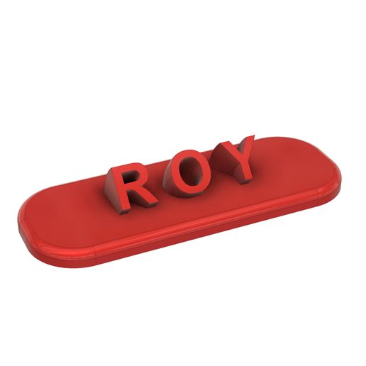 Roy.jpg Roy-Name tag