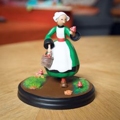 EH9A6958.jpg Fichier STL FANART - Bécassine aux champignons・Design à télécharger et à imprimer en 3D
