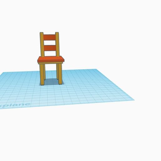 Silla 3D Lidia Santiago 3D model