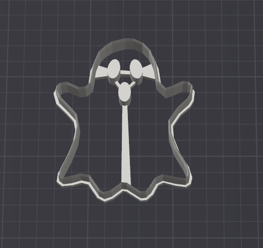 Fantôme Halloween - cookie cutter