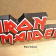 iron-maiden-grupo-musica-rock-vintage-culto-coleccion.jpg Iron Maiden sign, poster logo rock group logo