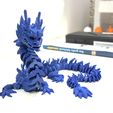 Flexi Print-in-Place Imperial Dragon with 3MF Included!