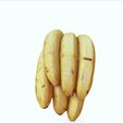 L_00001.jpg BANANA 3D MODEL - 3D PRINTING - BANANA TROPICAL FOOD AMAZON AFRICAN INDIA MONKEY TREE FRUIT - BANANA BANANA