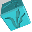 Cube-pond-reed.png 🦆Stamper Cube with Pond or Dam Elements - for Sensory Play
