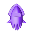Front.stl STL-Datei Super Mario Blooper Squid kostenlos・Design für 3D-Drucker zum herunterladen