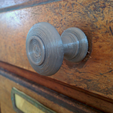 8.png STL-Datei 3D-printable generic cabinet knob kostenlos・3D-druckbare Vorlage zum herunterladen