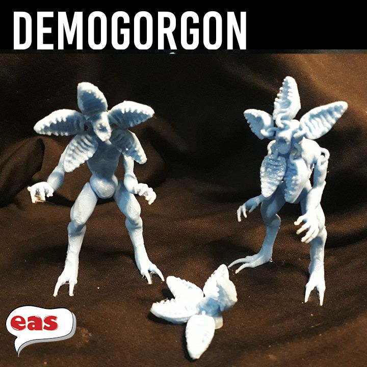 MSU TUES Archivo STL Demogorgon (monstruo) | Stranger Things toys・Modelo de impresora 3D para descargar, easalfa