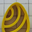 CC_eggcurve.png Easter cookiecutter small egg - curves