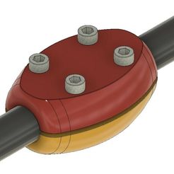 42,4.jpg Fichier STL Raccord de tuyau 48,3mm 1 1/2" clamp extension stable robuste optimisé optimal pièce de design・Modèle pour impression 3D à télécharger