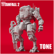 0.png Tone inspired by Titanfall 2 Articulated 3D Printable Model