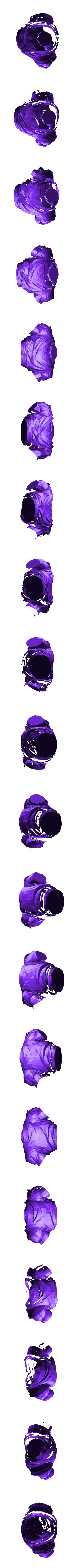 cuerpo.stl Balle de dragon - Gohan ssj2