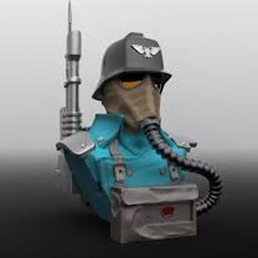 Death Korps Of Krieg Bust 3D model