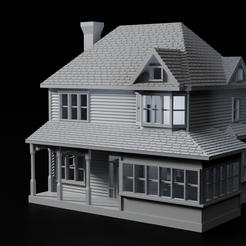 Syracuse1-2.png Файл STL N-Scale Дом "Сиракузы I" в масштабе 1:160 STL-файлы・Модель для загрузки и печати в формате 3D