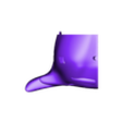Foxy helmet FACE RIGHT.stl Foxy casco integral (FNAF / FIVE NIGHTS AT FREDDY'S)