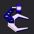 6.jpg Modèle 3D de support d'écouteurs géométrique - Fichier STL, OBJ, Plasticity - Prêt pour l'impression 3D et la CNC