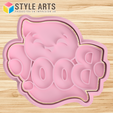 BOO.png Ghost Boo Boo Cookie Cutter - Halloween Cookies