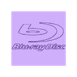 Bluray Logo.stl Bluray-Logo