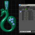 gem-reporter.png PFAU GOLD ANHÄNGER 3D DRUCKBARES MODELL
