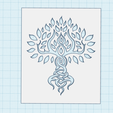 tree-of-life-stencil-celtic.png Celtic Tree of Life stencil, printable Sacred Tree decoration, spiritual wall art decor