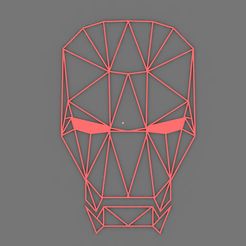 iron-man-geometric.jpg Download free STL file Iron man - Geometirc • Object to 3D print, Tabulador