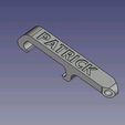 décapsuleur-Patrick.JPG STL file PATRICK Pocket Bottle Opener・3D printer model to download