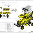 Jeep_Instruction_C_1.2.jpg Jeep - Housing for RC Car  - Printable 3d model - STL files - Commercial
