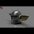 02.jpg Yoda Mandalorian Helmet - Star Wars Mandalorian