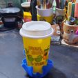 20240225_183342.jpg Coaster (Fabric Simulation) For Starbucks reusable cups (or similar)
