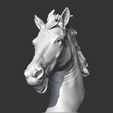 01.png Horse Head AM22 3D print model