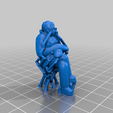 BernieSolidifiedSupported.png Free STL file Bernie with mittens・3D printer design to download