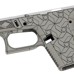 Screenshot-110.png Fichier STL glock 43 ss80 proto molecule stipple・Modèle à télécharger et à imprimer en 3D